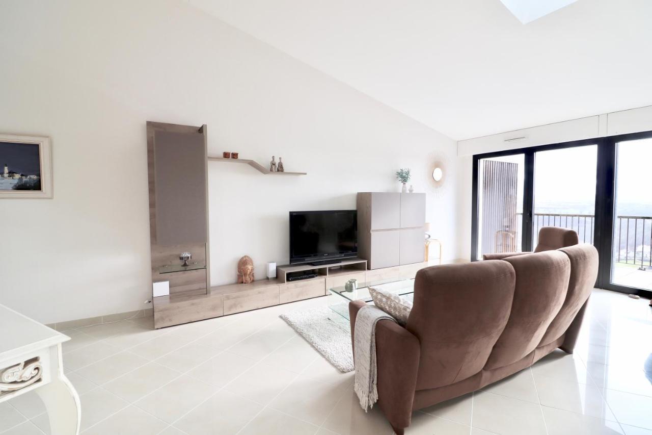 Appartement T4 Vue Unique Rodez Oda fotoğraf